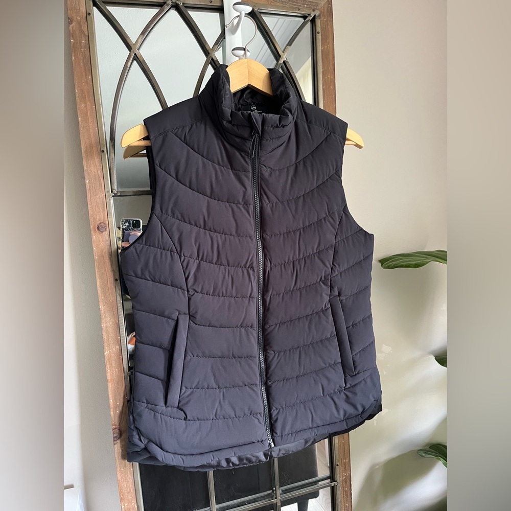 Black Puffer Vest